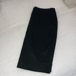 Bebe Black pencil skirt